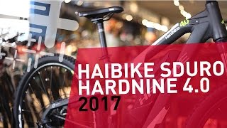 Haibike SDURO HardNine 40  2017  EBike [upl. by Urana]