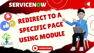 Redirect to a Specific Page from a Module  UI Page  Images  ServiceNow [upl. by Walczak]