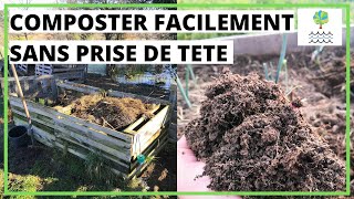 Faire un bon compost facilement et rapidement [upl. by Rotkiv249]