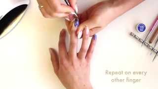 Bio Sculpture Gel Gradation StepbyStep [upl. by Adnohsor]