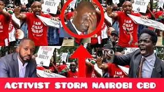 SHOCKING ‼️ Total shutdown in Nairobi as Gen Z STORM CBD demanding the Release of Abducted People [upl. by Iznyl186]