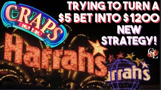 🎲🔥In The Casino Live Craps MARCHING SOLDIER Strategy from Let It Roll •Harrah’s Bubble Craps •Ep82 [upl. by Goodard127]