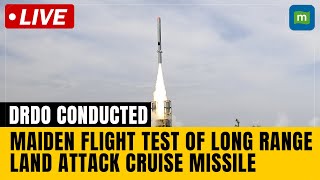 DRDO conducted the Maiden Flight Test of Long Range Land Attack Cruise Missile LRLACM  India [upl. by Yand]