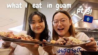 what i eat in guam pt 3 🇬🇺 [upl. by Onitsuaf846]