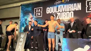 Surfing undercard weigh in [upl. by Anrapa]