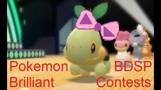 Pokemon BDSP Brilliant Contests [upl. by Sremmus905]