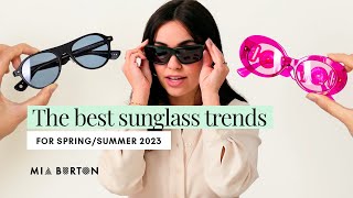 The best sunglass trends for springsummer 2023  Mia Burton [upl. by Anastasia307]