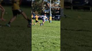 Top try by Noah v Shoreham u13 havantrugby rugbyislife twickenham [upl. by Ynattib]