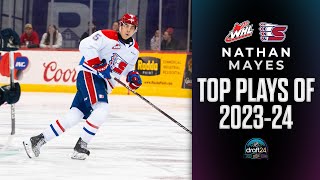 2024 NHL Draft Highlight Reel – Nathan Mayes [upl. by Lorna]