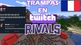 TWITCH RIVALS MINECRAFT ACABA CON LOS TRAMPOSOS [upl. by Gravante]