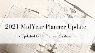 2021 Planner System Update  Getting Things Done Planner System [upl. by Franny]