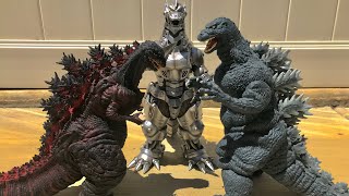 SHIN GODZILLA VS GODZILLA 1989 Short Film [upl. by Karmen24]