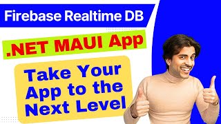 Build a REALTIME APP inNET MAUI with Firebase Realtime db [upl. by Eatnoid]