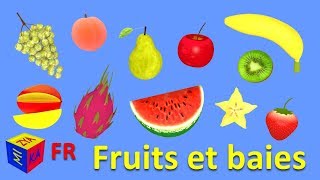 Apprendre les fruits en français Dessins animés éducatifs pour bébés Fruits in French [upl. by Barimah220]