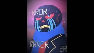 UV Error sans vs Murder Sans undertaleau underverse dusttale dustsans errorsans [upl. by Niccolo]