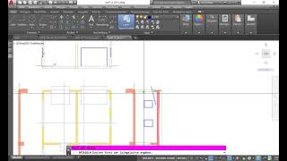 AutoCAD 2D L4 Ü2 Konstruieren von Grundrissen Schnitten und Ansichten [upl. by Mori]