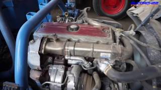 Hino N04C Euro5 Engine View [upl. by Jaine]