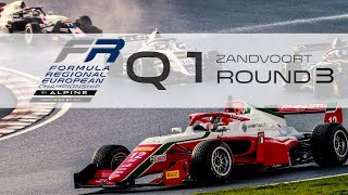 QP1  Round 3 Zandvoort F1 Circuit  Formula Regional European Championship by Alpine [upl. by Ihteerp207]