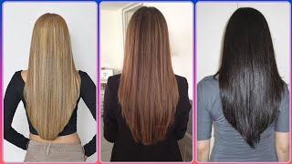 Attractive V shape Hair Cut For Girls  Hair Aesthetic [upl. by Lerat]