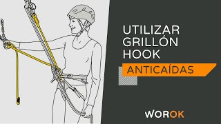 Cómo utilizar Grillón Hook versión europea Petzl [upl. by Rimidalb]