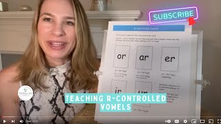 Teaching R Controlled Vowels from Orton Gillingham Coaching [upl. by Akemaj]