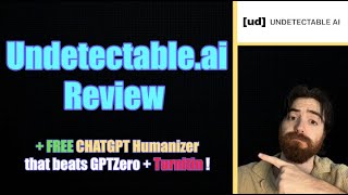 Undetectable AI Review  FREE AI Humanizer tool [upl. by Vaclava]