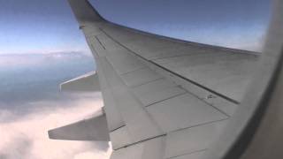 Turbulence captain audio 737 Wing flexing Pacific Blue Virgin Australia 04NOV11 DJ61 [upl. by Notrem]