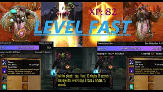 Level as fast as possible in WOTLK Classsic  2 methods to currently powerlevel [upl. by Assetan386]