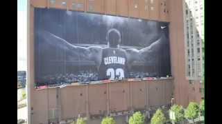 Nike Welcome Home LeBron Banner  SherwinWilliams [upl. by Evelunn]