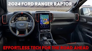 2024 Ford Ranger Raptor Interior Review [upl. by Dierdre]