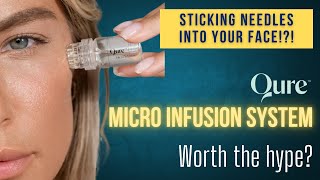 I Put Needles in My Face for 3 Months This Happened  Qure Micro Infusion Review [upl. by Oos186]