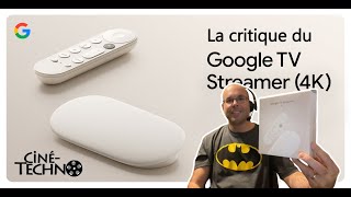 Critique techno  Google TV Streamer 4K [upl. by Chuah77]