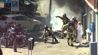 Brand aan het Surinameplein Amsterdam 22 mei 2014 [upl. by Becket]