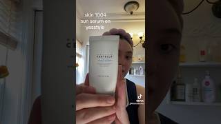 EL MEJOR PROTECTOR DE SOL DE SKINCARE COREANO ☀️🫧🧴 de skin1004 centella sun serum skincare [upl. by Kella]