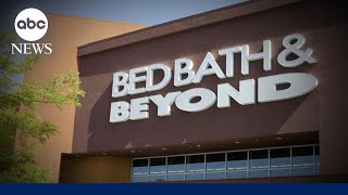 Bed Bath amp Beyond files for Chapter 11 bankruptcy [upl. by Aleta]