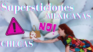 Supersticiones CHECAS y MEXICANAS I Solo en México hay supersticiones [upl. by Elane]