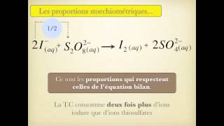 C43 Transformation chimique et avancement [upl. by Marylinda]