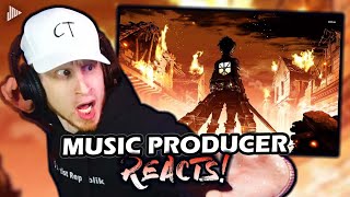 Music Producer Reacts to Attack on Titan OST  YOUSEEBIGGIRLTT [upl. by Ollecram776]