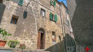 Visita dellimmobile  Montieri Gerfalco Italy  Abitazione nel centro storico di Gerfalco [upl. by Ieluuk765]