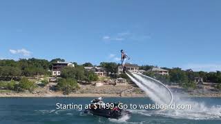 Flyboarding on Wataboard EX2 [upl. by Chute174]