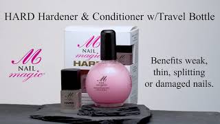 Nail Magic  HARD Hardener amp Conditioner [upl. by Aitnohs]