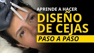 ✅DISEÑO DE CEJAS PASO A PASO ✅CEJAS PERFECTAS PASO A PASO VISAJISMO DE CEJAS cejas [upl. by Aiker310]