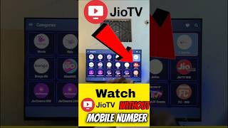 Watch JioTV in your TV now 🔥  jio tv on android tv sorts jiotv livetv [upl. by Ciardap630]