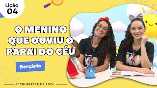 O menino que ouviu o Papai do Céu  História Bíblica  Infantil [upl. by Carny]