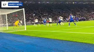 Jamie Vardy goal against Tottenham Spurs  Leicester vs Tottenham Spurs  Premier League 202425 [upl. by Schultz651]