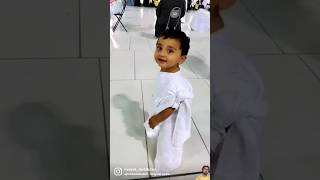 Amazing kid in new Haram Makkah shorts short makkah mecca islam new umrah kids pakistan [upl. by Frech]