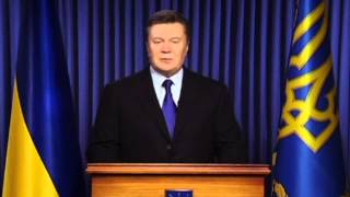 President Yanukovych blames radical elements for Ukraine clashes  BBC News [upl. by Vorster34]