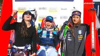 FIS Alpine Ski World Cup  Womens Downhill 2  Cortina dAmpezzo ITA  2024 [upl. by Jamill]