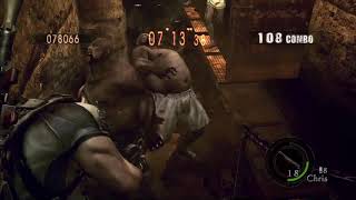 監獄 アンリミテッド 1935k クリス BSAA マーセナリーズ Resident Evil5 バイオハザード5 [upl. by Mattie970]