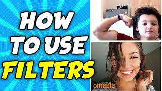 How To Add Omegle Filter Baby Face TUTORIAL [upl. by Awahsoj]